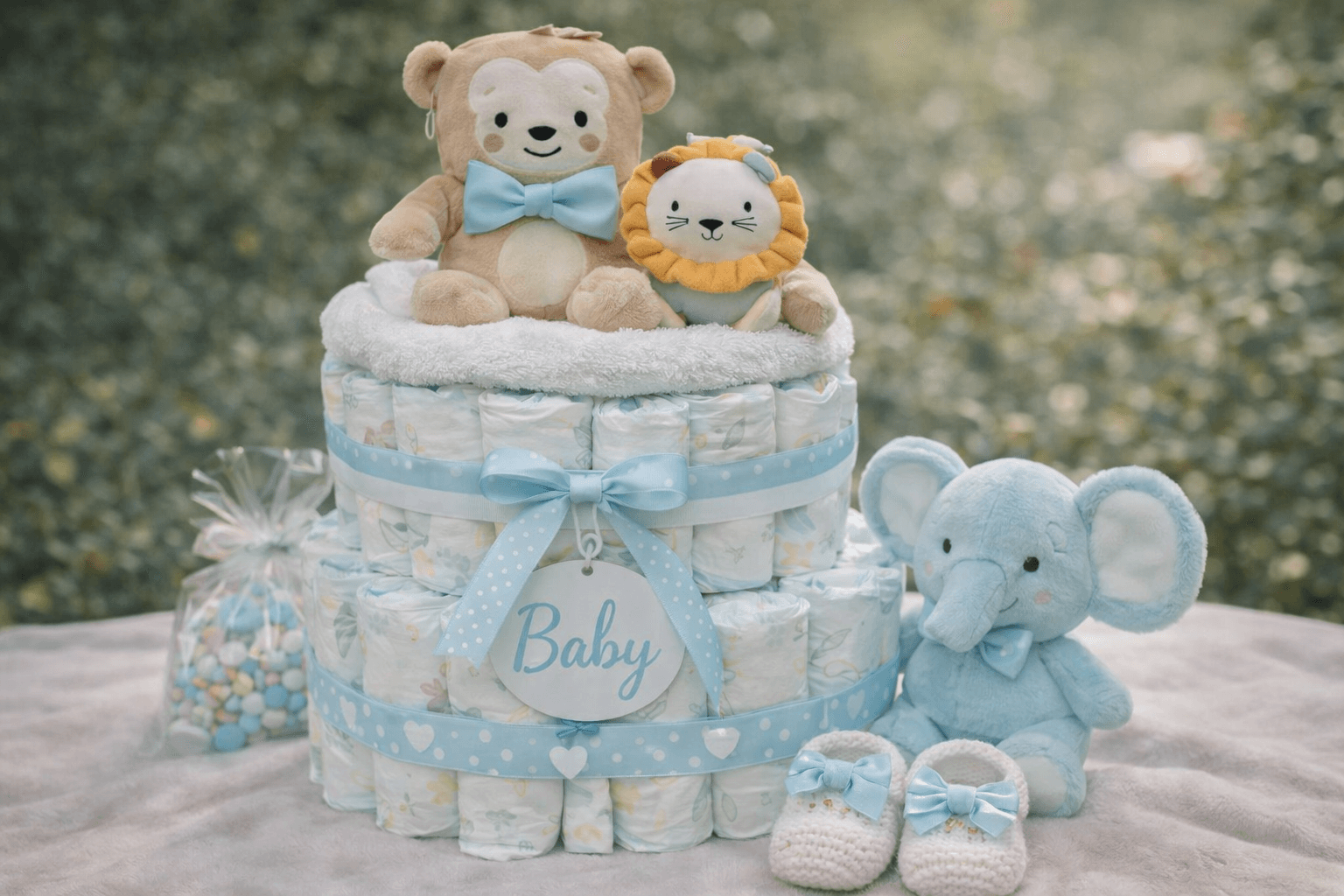 Baby-Strauß zur Geburt – Sunshine Floristik Zirndorf