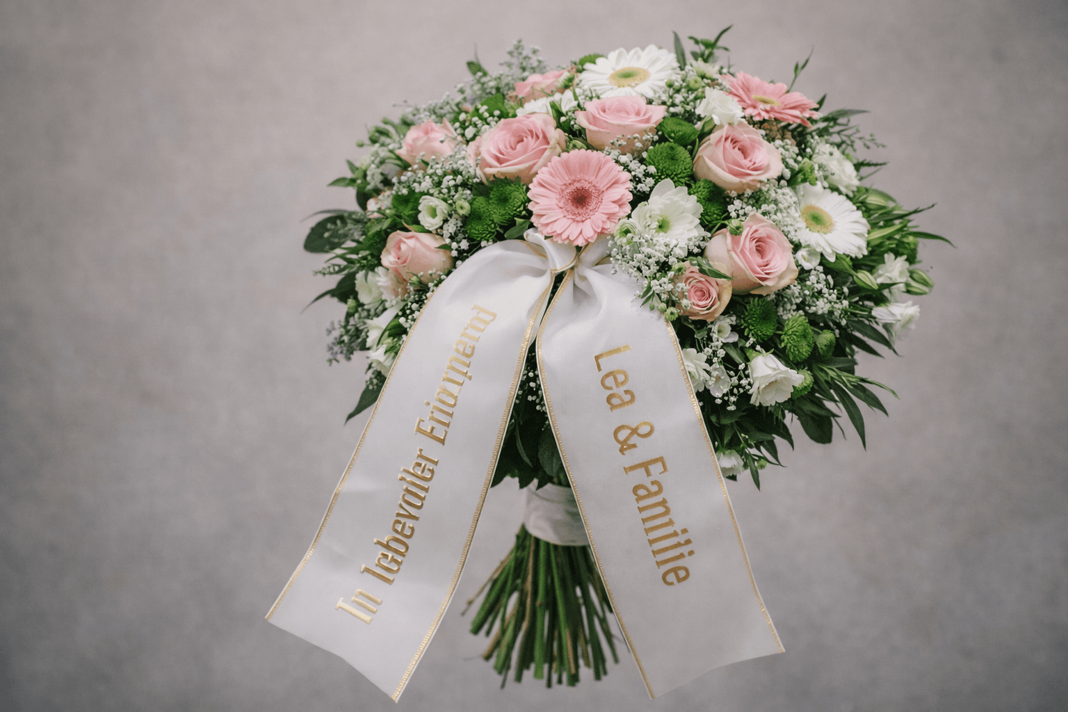 Trauerstrauß und Grabgesteck – Abholung in Zirndorf