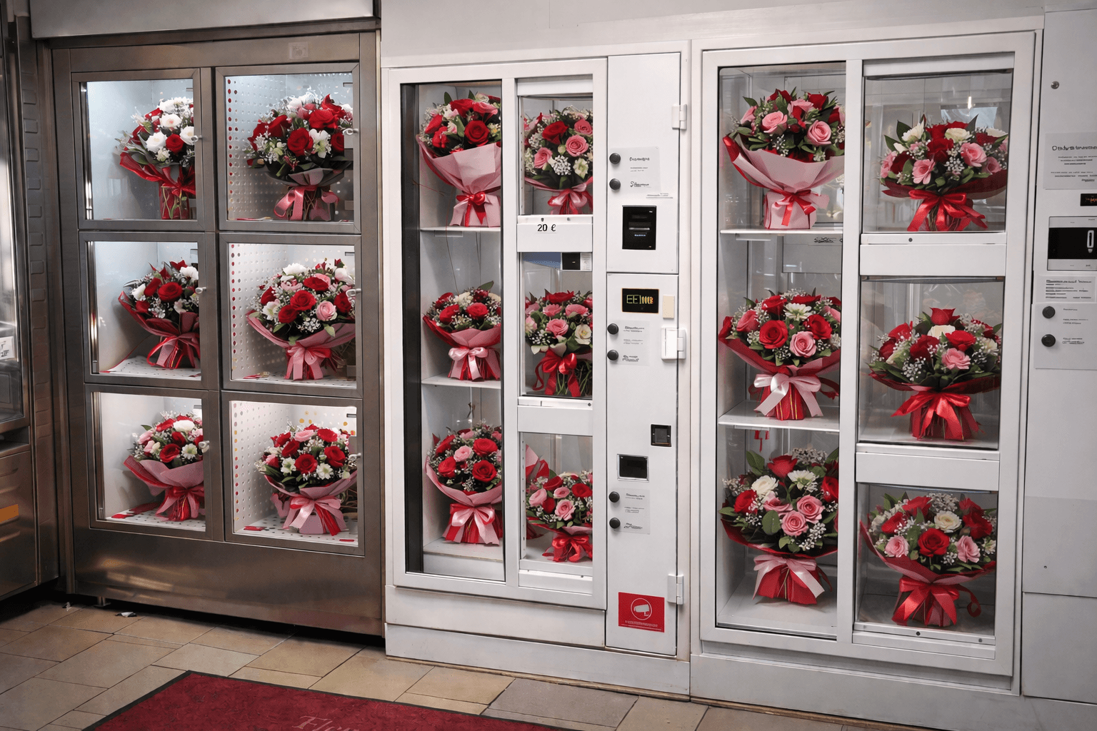 Blumenautomaten Raum 24/7 – Last Minute Ostern Geschenk